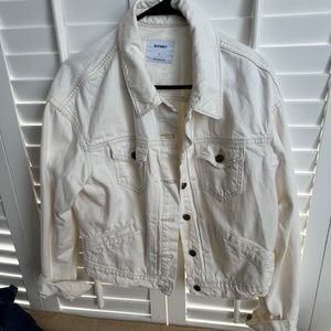 off-white denim jacket